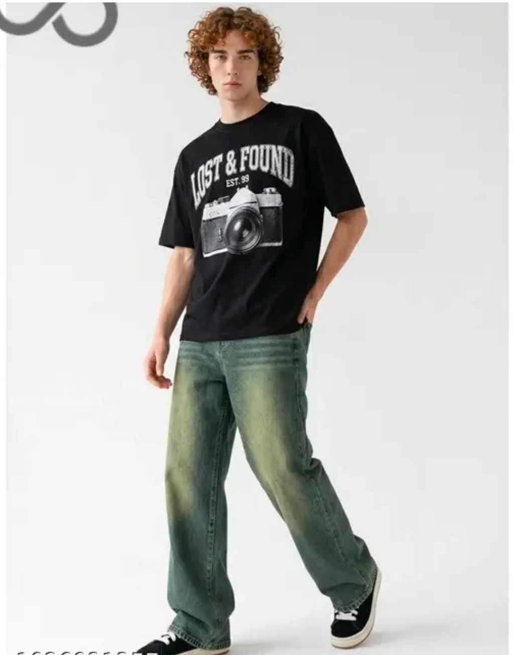 Men’s Tinted Baggy Jeans