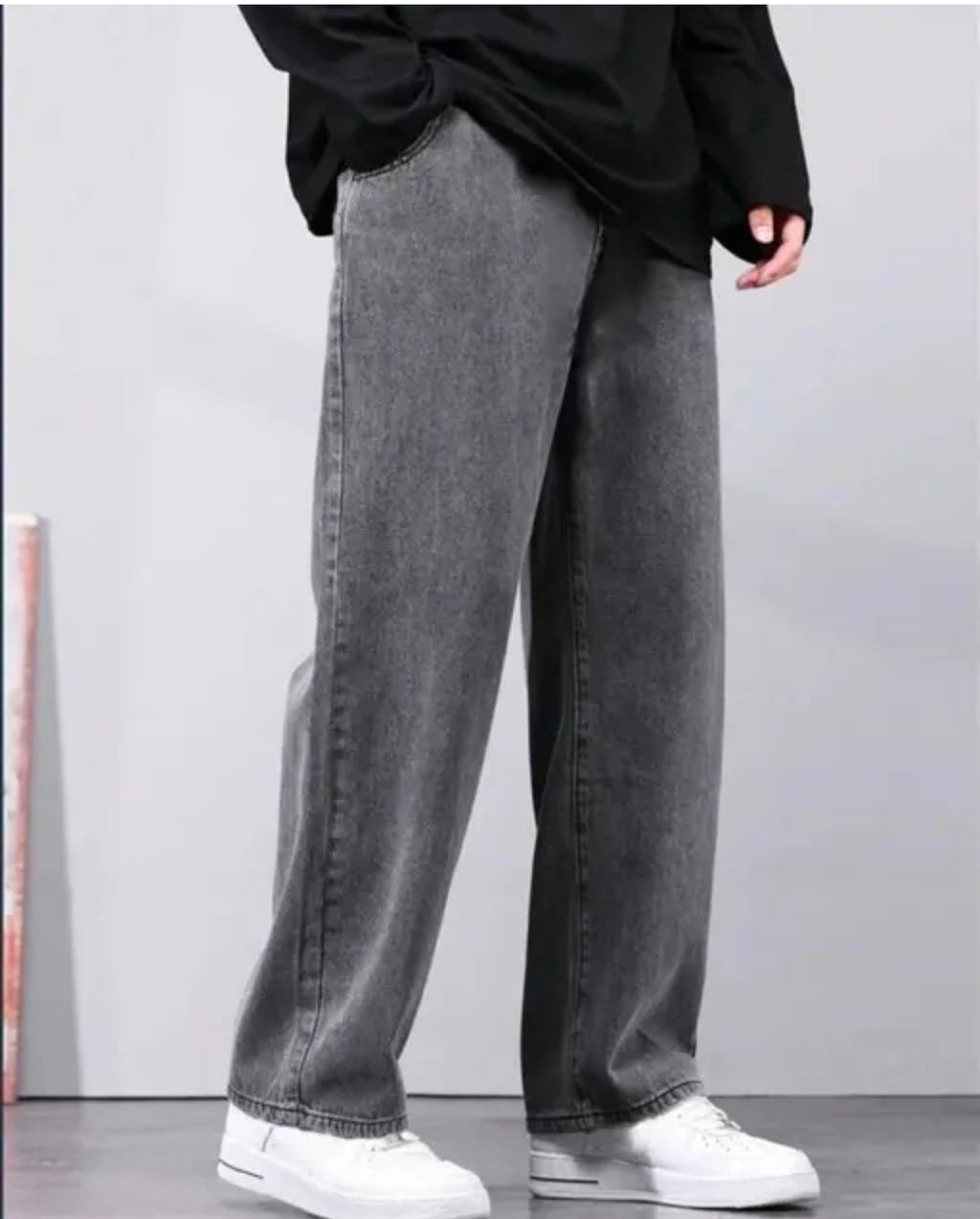 Grey Baggy Pants