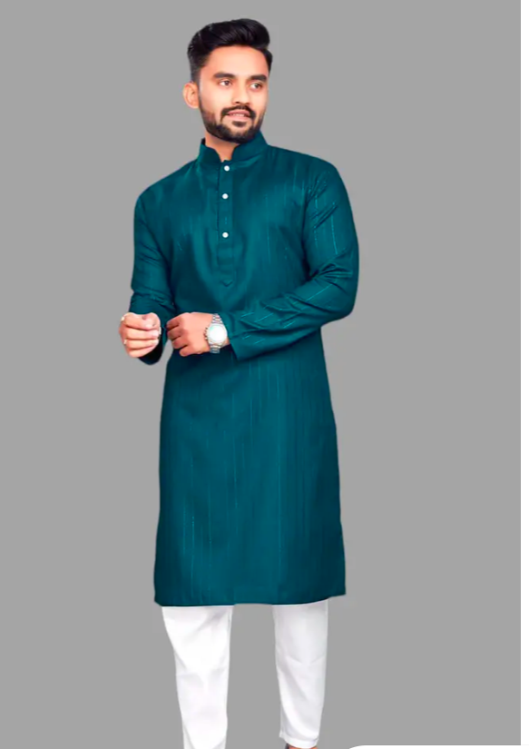 Blue Men's Kurta