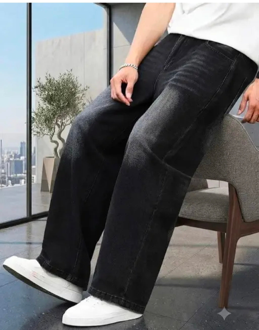 Black Baggy Pants