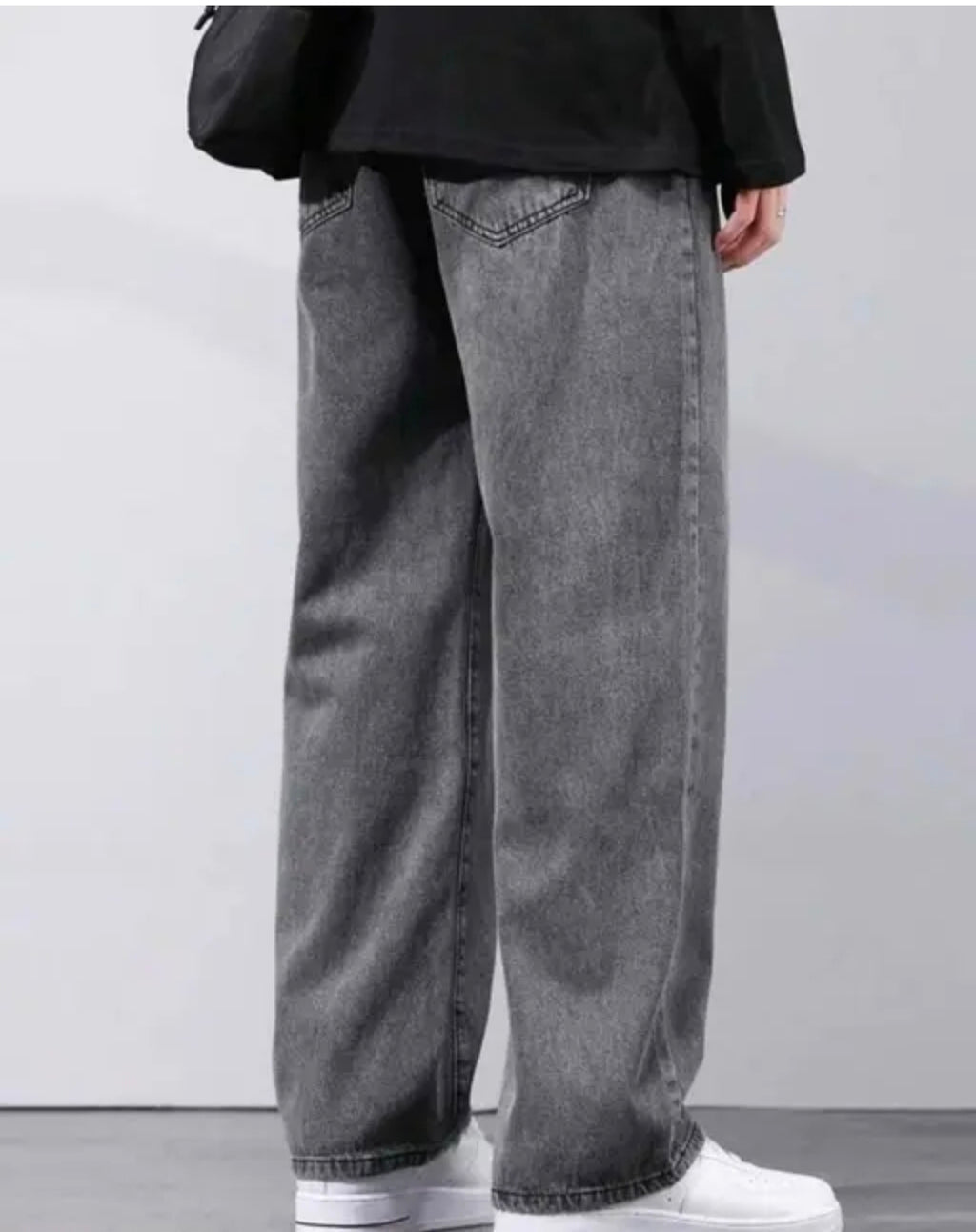 Grey Baggy Pants