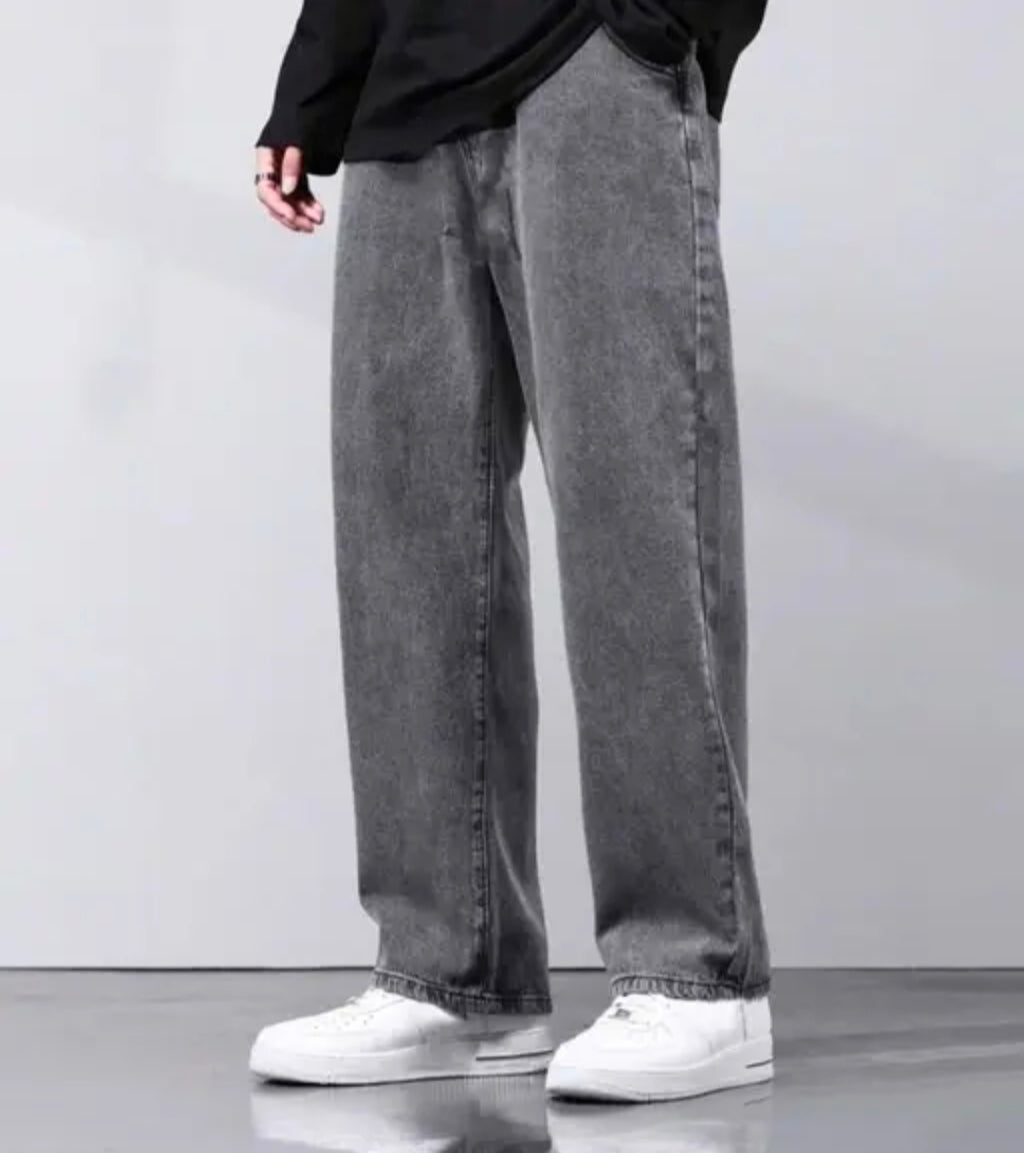 Grey Baggy Pants