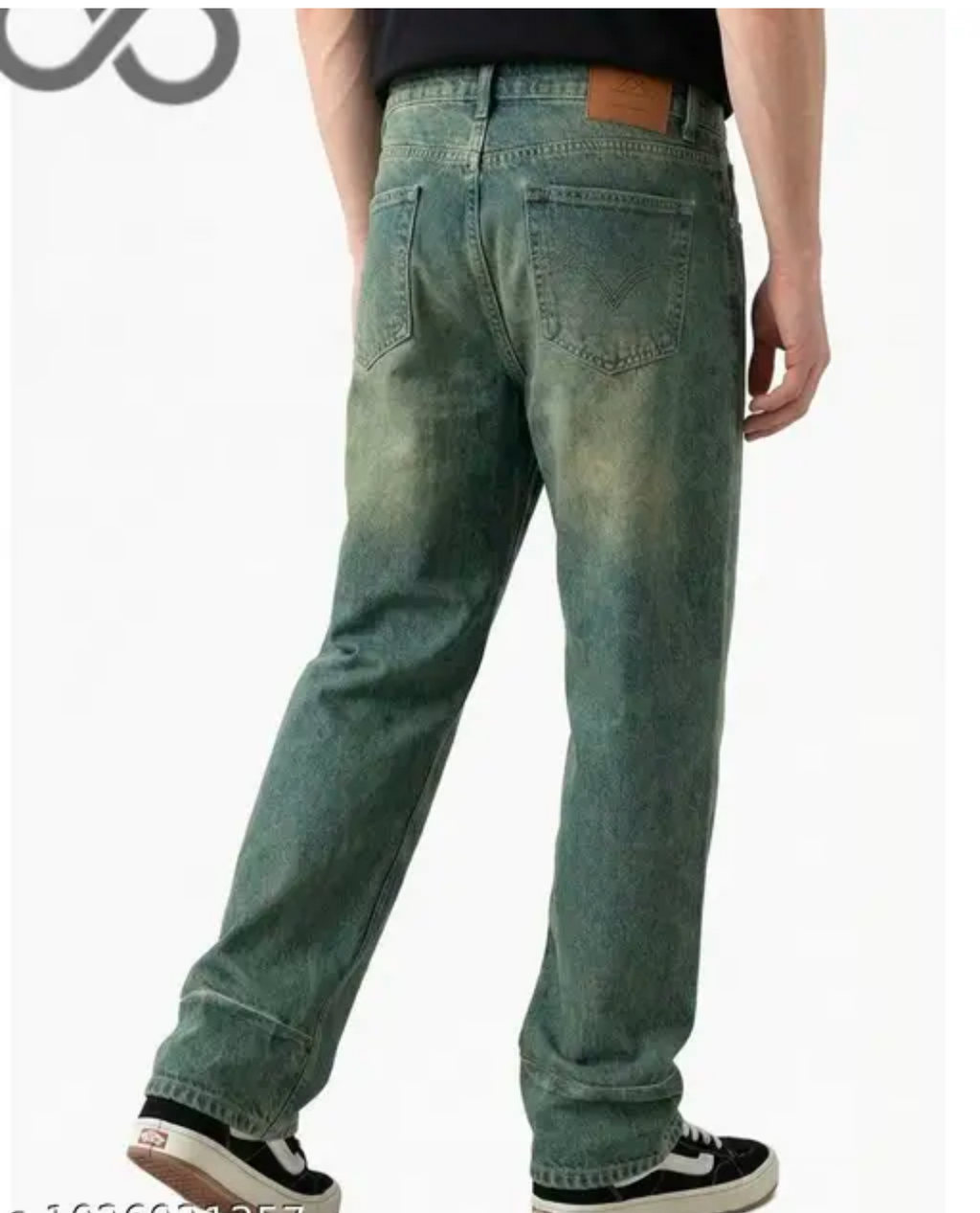 Men’s Tinted Baggy Jeans