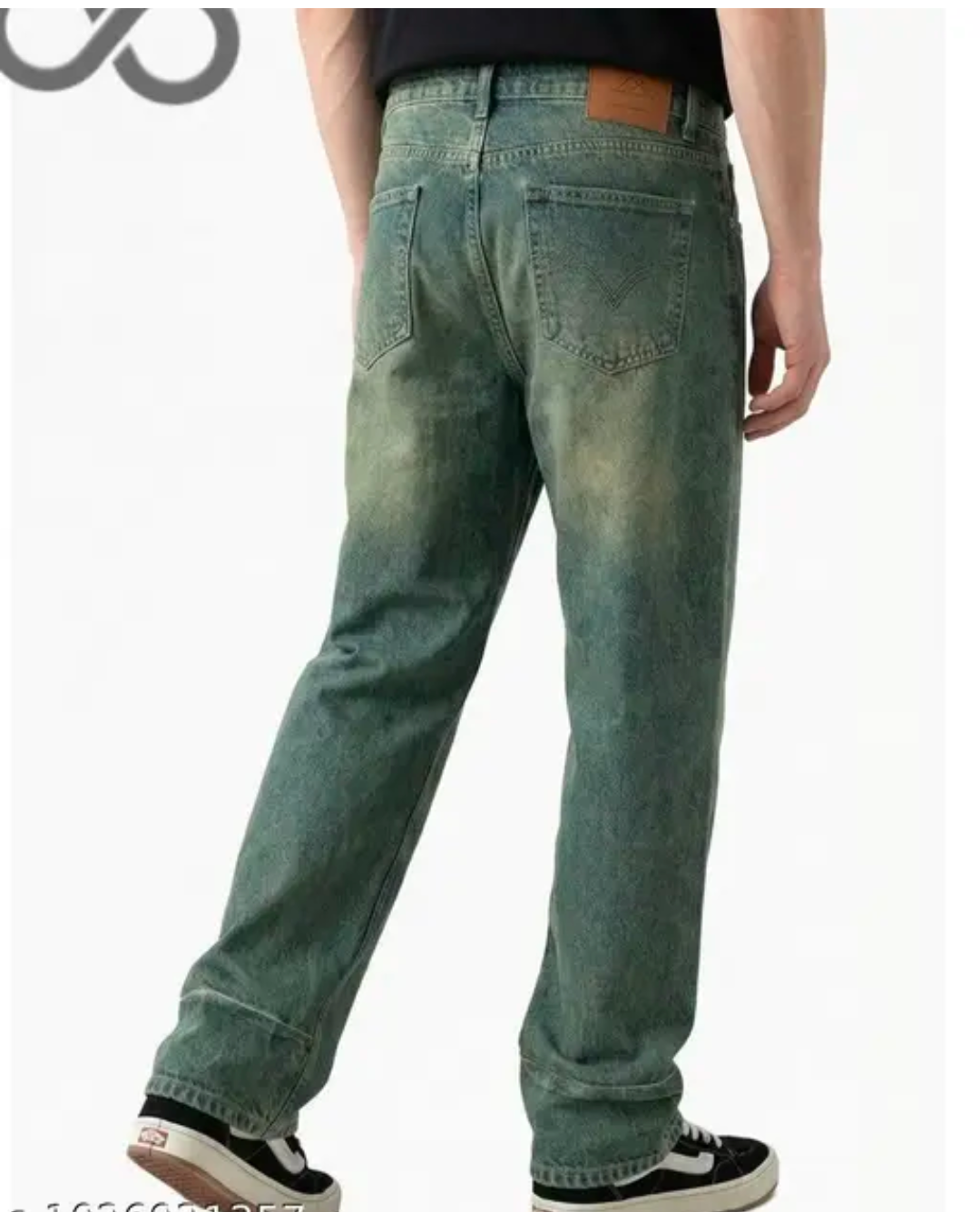 Men’s Tinted Loose Fit Baggy Streetwear Jeans