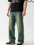 Men’s Tinted Loose Fit Baggy Streetwear Jeans